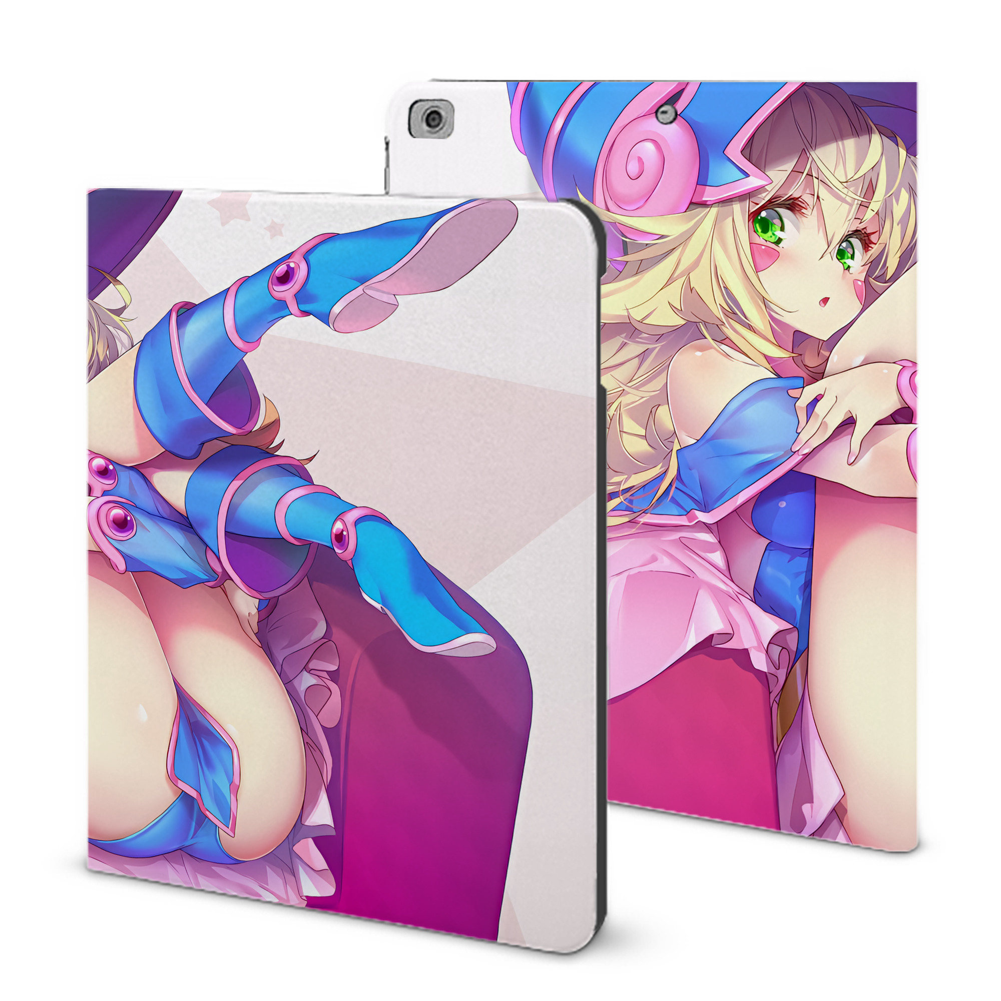 （画像用） 遊☆戯☆王 Yu-Gi-Oh! IPad ケース ブック型 PUレザー TPU 耐衝撃 軽量 薄型 ペン収納なし 全面保護 IPad 各モデル対応